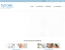 Tablet Screenshot of cmcmontreal.com